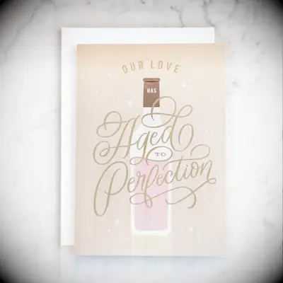 Aged to perfection card