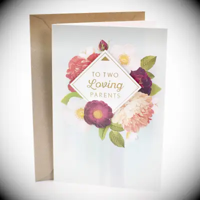 Loving parents card