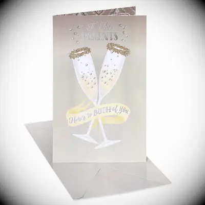 To my parents anniversary card