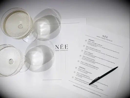 NÉE name change service