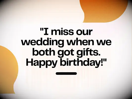 Birthday wishes for new husband