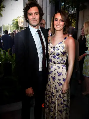 Leighton Meester and Adam Brody.