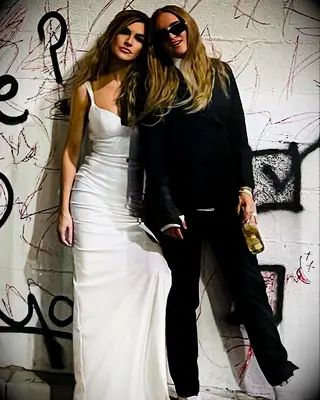 Chrishell Stause and G Flip wedding photo