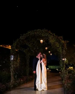 Chris Pratt and Katherine Schwarzenegger on their wedding day