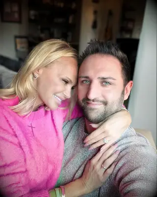 Kristin Chenoweth and her husband Josh Bryant