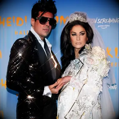 David and Phillipe Blond as Elvis and Priscilla Presley
