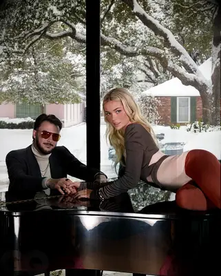 Livvy Dunne and Paul Skenes in GQ photoshoot