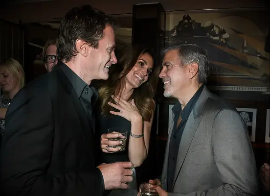 Cindy Crawford, Rande Gerber and George Clooney