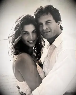 Cindy Crawford and Rande Gerber celebrate their 25th anniversary