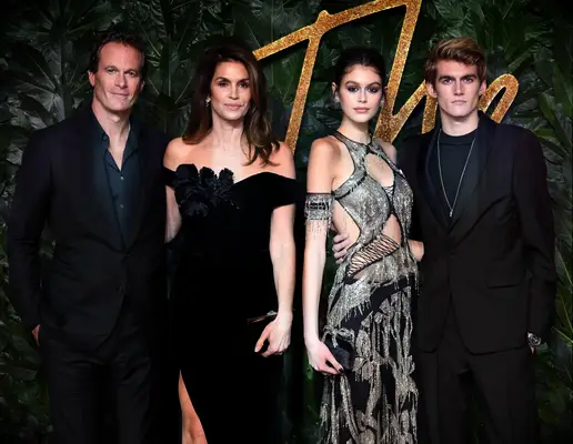 Cindy Crawford and Rande Gerber