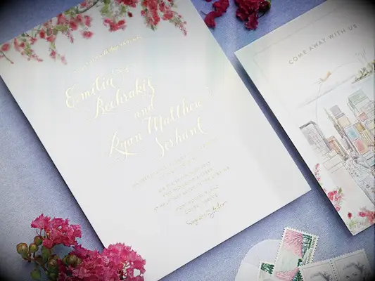 handpainted invitations