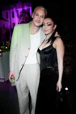 Charli xcx and George Daniel at Vanity Fair Oscar Party
