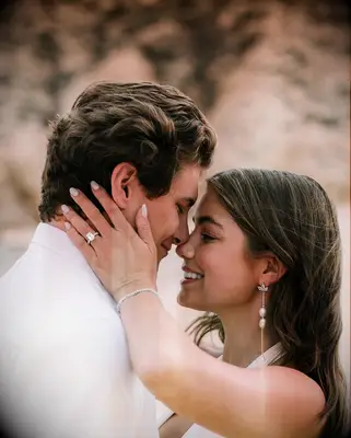 Jake Funk and Hannah Ann Sluss