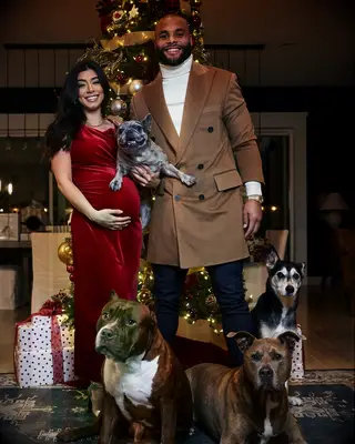 Dak Prescott and Sarah Jane Ramos