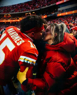Patrick Mahomes and Brittany Matthews