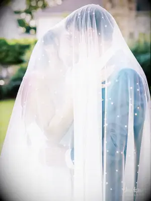 Mei Mei and her husband Jacob on their wedding day