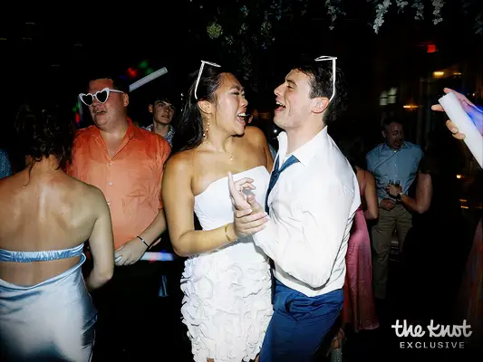 Mei Mei and Jacob dancing at their wedding reception