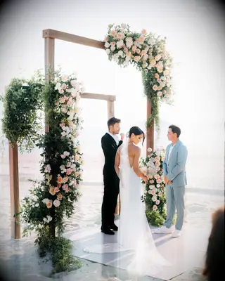 Rickie Fowler wedding ceremony