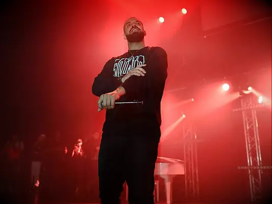 Drake on stage