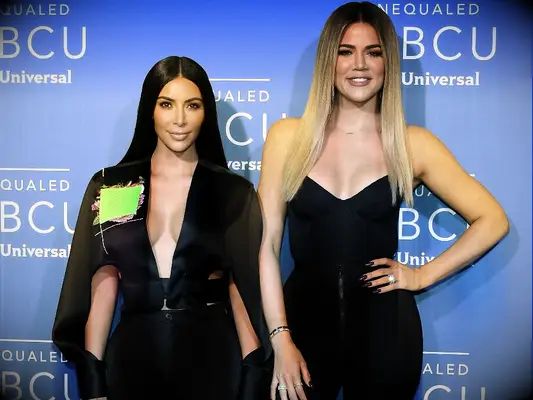 Kim Kardashian and Khloe Kardashian