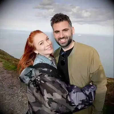 Lindsay Lohan and Bader Shammas 