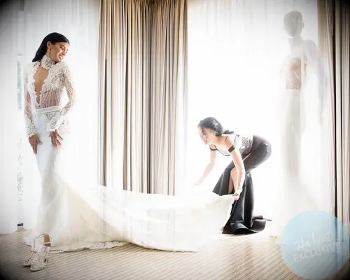 Nicole Williams WAGS wedding album exclusive