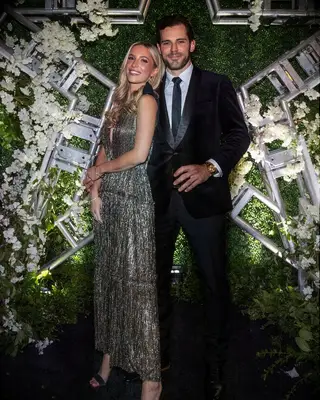 Tyler Seguin with wife, Kate Kirchof