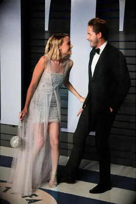 Margot Robbie and husband Tom Ackerley at Vanity Fair
