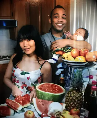 À l'intérieur d'Anderson .Paak et Jaylyn Chang le mariage