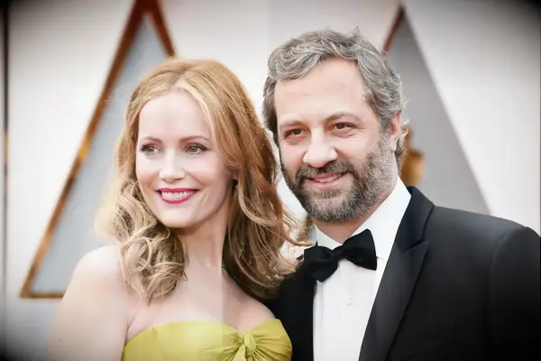Leslie Mann and Judd Apatow