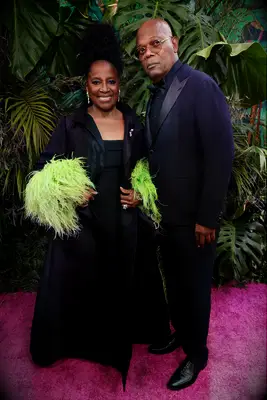 Samuel L. Jackson and wife LaTanya Richardson Jackson