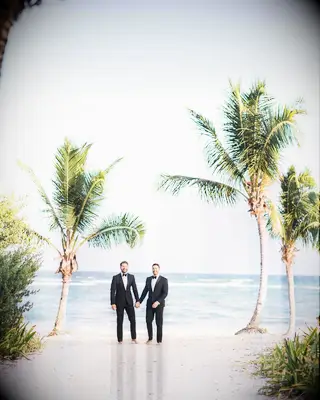 Jonathan Bennett and husband Jaymes Vaughan wedding venue
