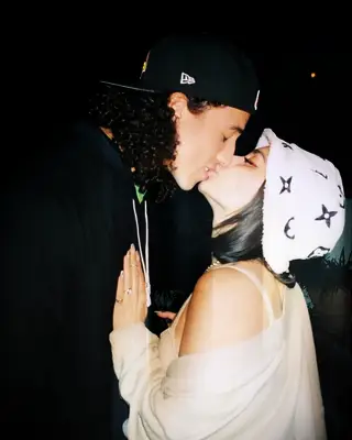 Cole and Vanessa share a sweet kiss. 