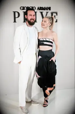 Kate and Danny on a red carpet