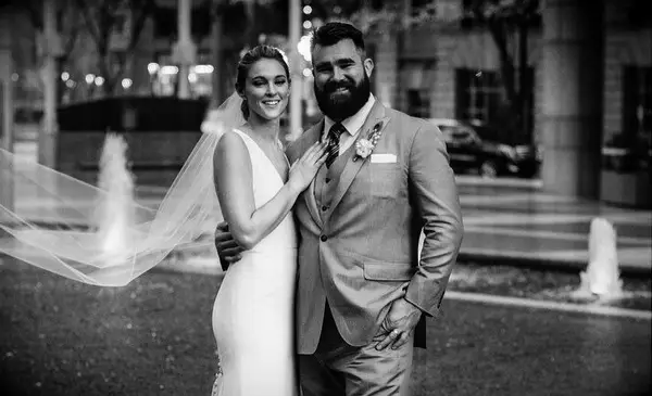 Jason and Kylie Kelce