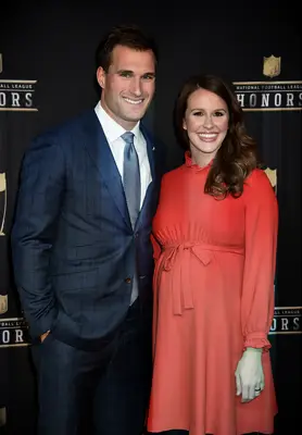 Kirk Cousins and wife Julie Hampton