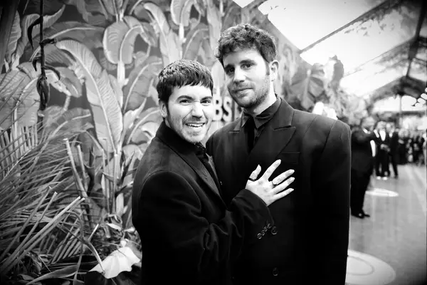 Ben Platt and Noah Galvin at the Tony Awards