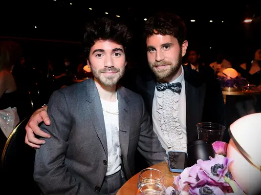 Ben Platt and Noah Galvin at the Grammys