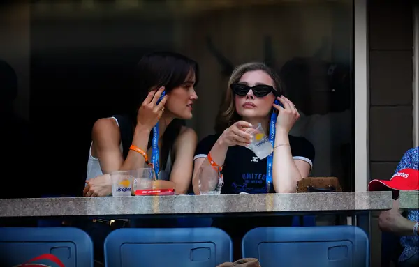 Chloë Grace Moretz and Kate Harrison attending the US Open