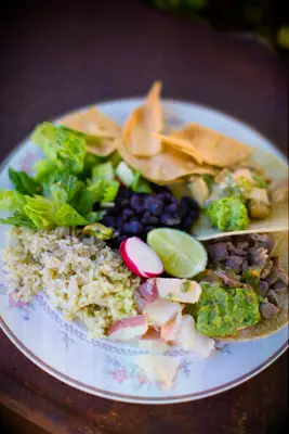 Vanessa Ray and Landon Beard