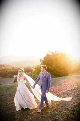 Vanessa Ray and Landon Beard