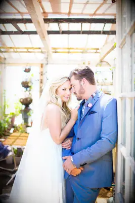 Vanessa Ray and Landon Beard