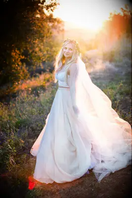 Vanessa Ray and Landon Beard