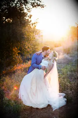 Vanessa Ray and Landon Beard