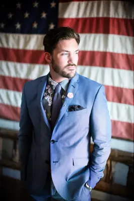 Vanessa Ray and Landon Beard