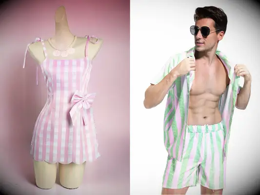 Beach Barbie and Ken costume ideas