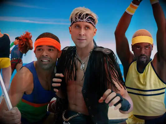 Ken Rebel Rocker costume idea from the Barbie Movie