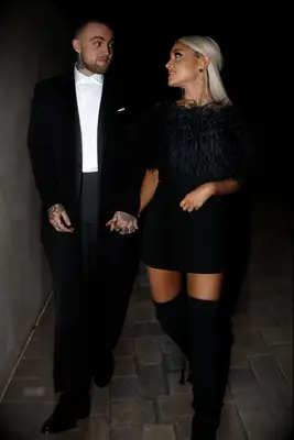 Ariana Grande and Mac Miller