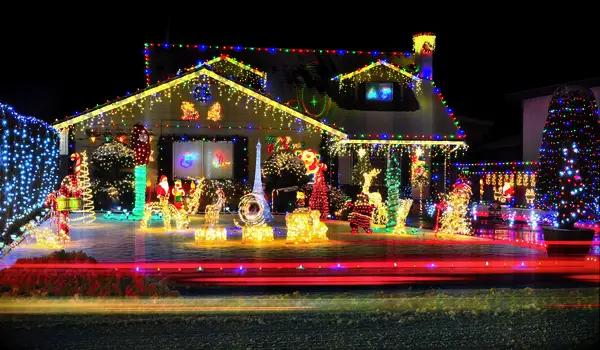 Christmas Lights Captions