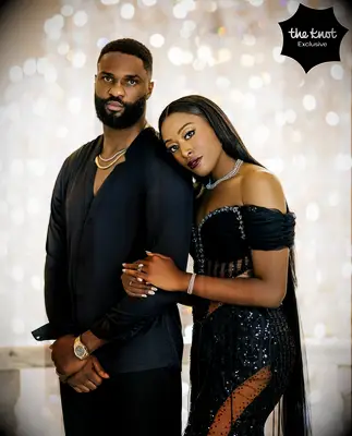 Chiney Ogwumike and husband Raphael Akpejiori